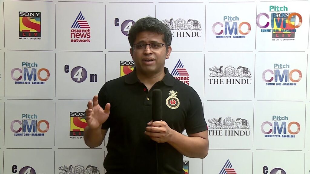 Rajesh Menon, VP and Head of Royal Challengers Bangalore