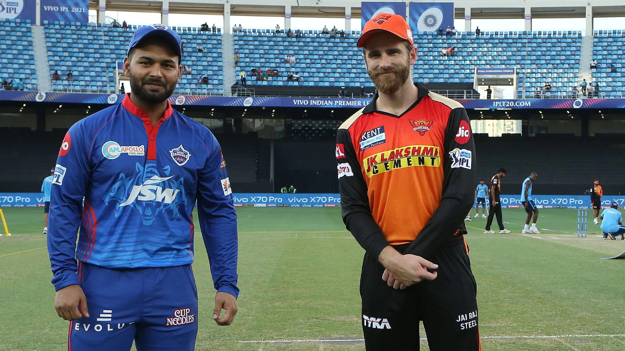 Rishabh Pant Und Kane Williamson, Dc Gegen Srh, Srh Gegen Dc