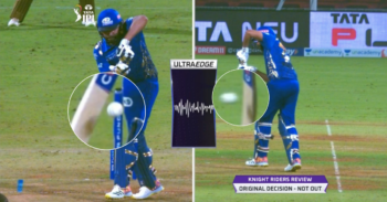 MI vs KKR: Watch - MI Skipper Rohit Sharma Given Out In A Controversial Decision