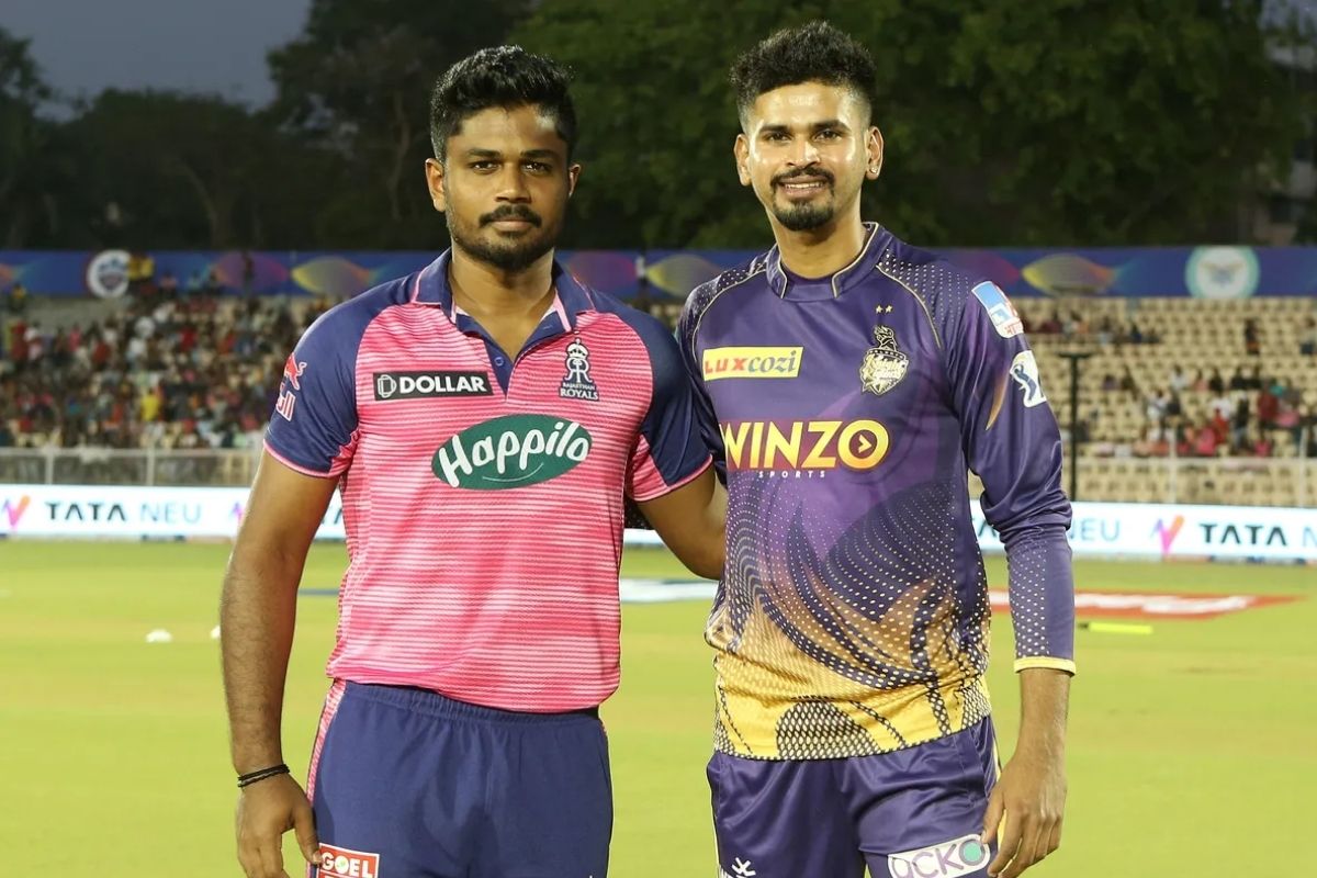 Sanju Samson and Shreyas Iyer, KKR vs RR