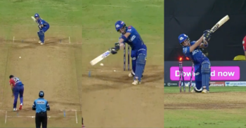 MI vs DC: Watch - Shardul Thakur Outfoxes Dewald Brevis With A Slower One, Gets Him To Inside Edge Onto Stumps