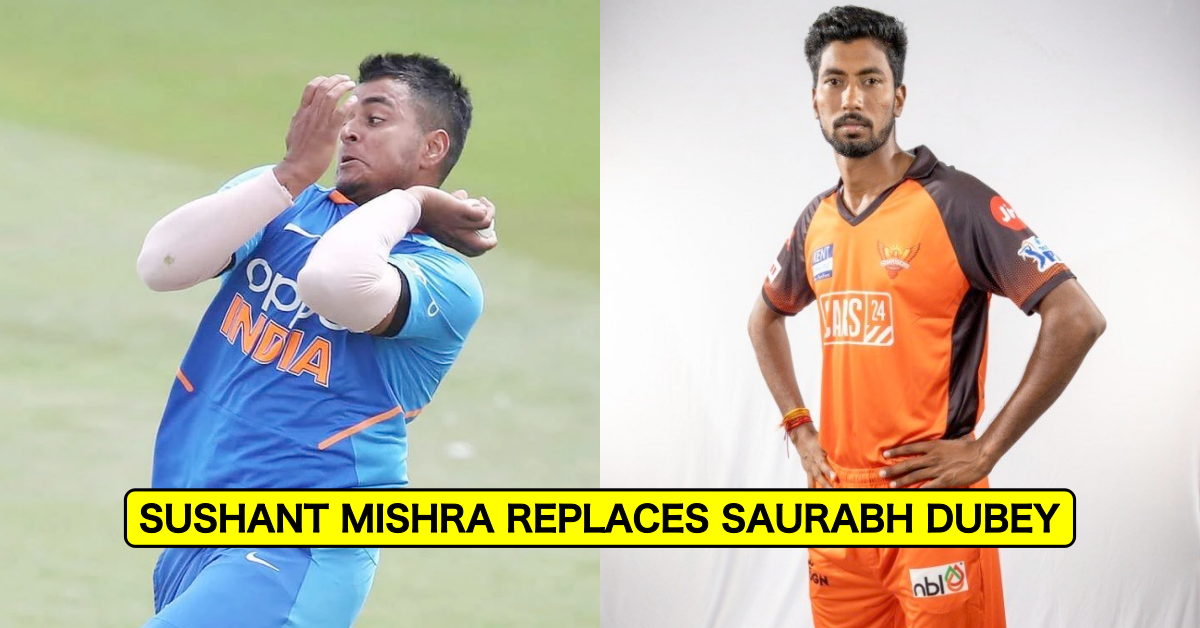 IPL 2022: Sushant Mishra Replaces Saurabh Dubey At Sunrisers Hyderabad