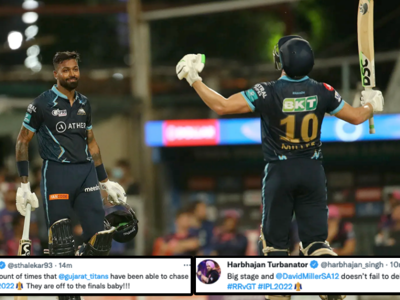 GT vs RR: Twitter Reacts As Newcomers Gujarat Titans Seal Spot In IPL 2022 Final With A Win Over Rajasthan Royals