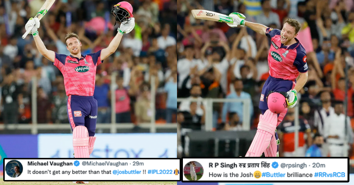 RR vs RCB: Twitter Erupts As Jos Buttler Smashes 4th Century Of The Season, Guides RR To The Final Of IPL 2022