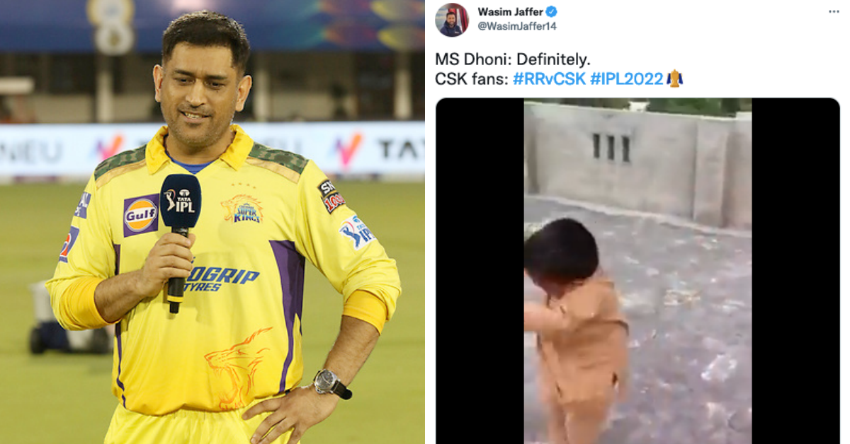 RR vs CSK: Twitter Reacts As MS Dhoni Confirms He Will Play In IPL 2023