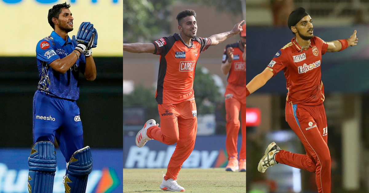 Tilak Varma, Umran Malik, Arshdeep Singh