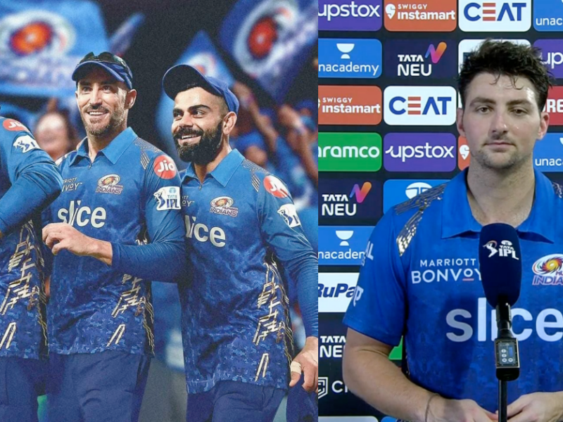 MI vs DC: I Got A Message From Faf, It Was A Picture Of Him, Maxwell And Virat All In MI Kit - Tim David After MI Beat DC