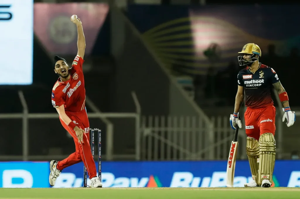 Virat Kohli, Arshdeep Singh (Pic Credit- IPL)