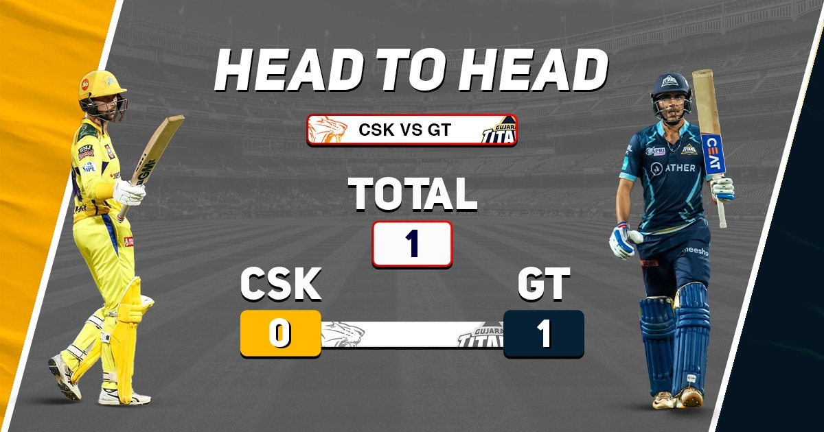 CSK vs GT Head to Head Records, IPL 2022