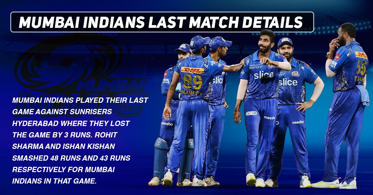 MI vs DC Dream11 Prediction Fantasy Cricket Tips, Dream11 Team, Playing XI, Pitch Report, Injury Update- Tata IPL 2022 4 MI vs DC- MI's Lat Match Details