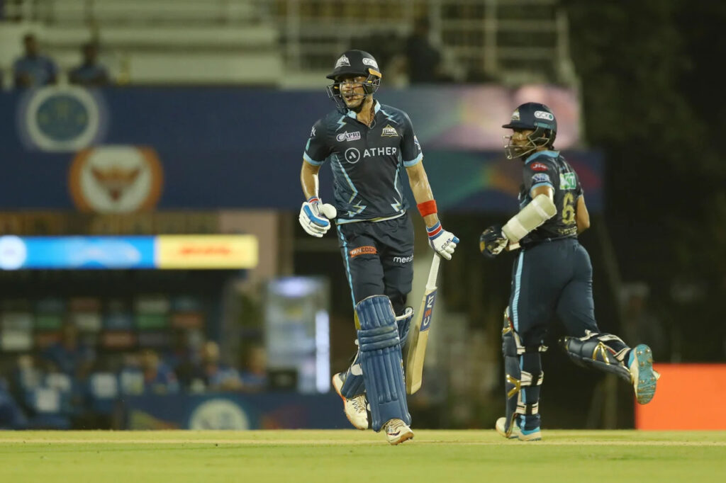 Wriddhiman Saha and Shubman Gill. Photo- IPL, GT
