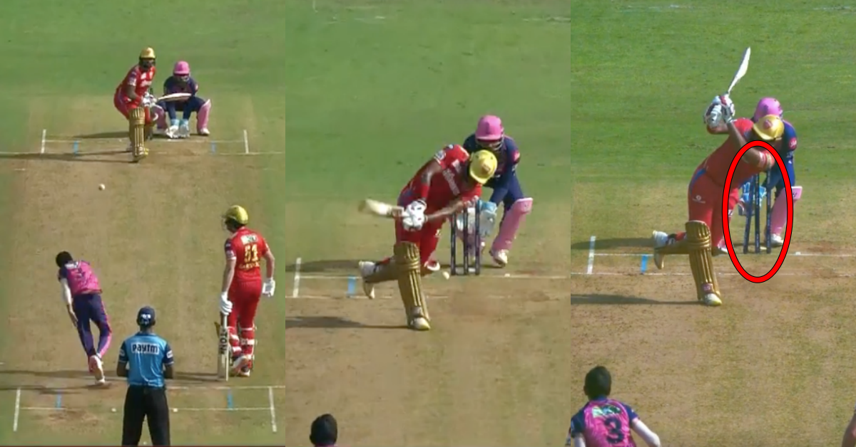 PBKS vs RR: Watch - Yuzvendra Chahal Cleans Up Bhanuka Rajapaksa With A Straight One