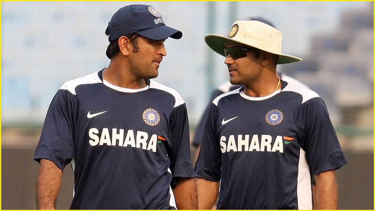 MS Dhoni and Virender Sehwag [photo: Twitter]