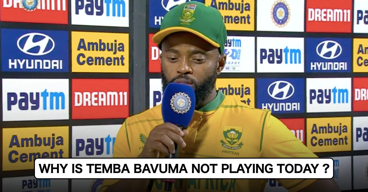 IND vs SA: Revealed - Why Temba Bavuma Isn't Playing 5th T20I Against India