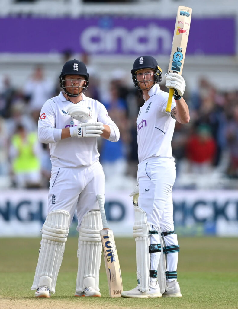 Ben Stokes and Jonny Bairstow. PC- Getty