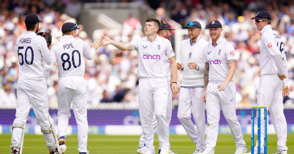 England Test Team