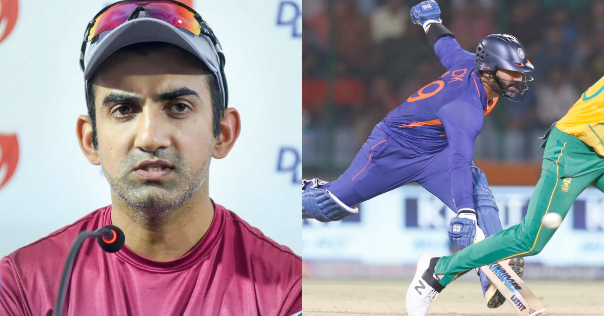 If He Wants To Bat Only In The Last 3 Overs, Things Could Get Tough – Gautam Gambhir On Dinesh Karthik's T20 World Cup Chances
