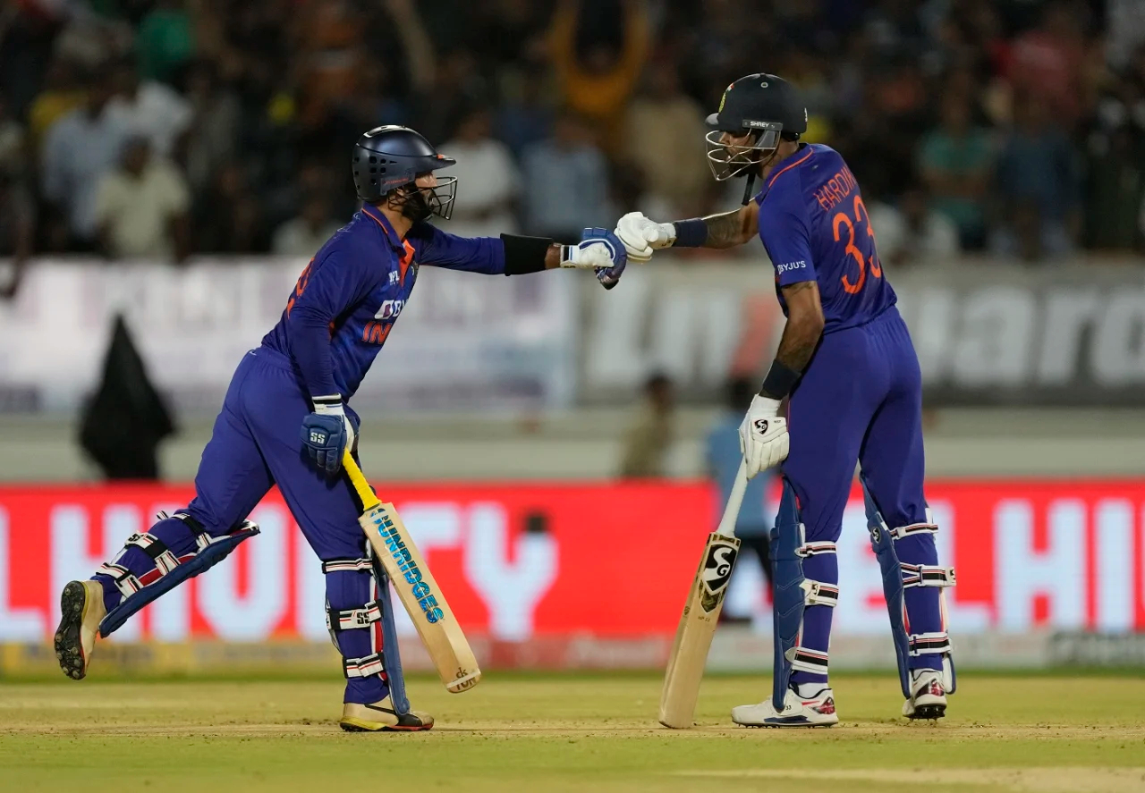 Dinesh Karthik and Hardik Pandya. PC-BCCI