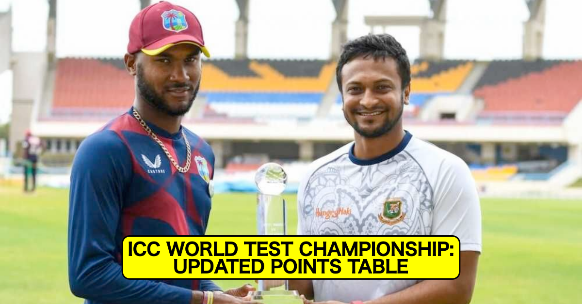 WI vs BAN: Updated ICC World Test Championship Points Table After West Indies vs Bangladesh First Test