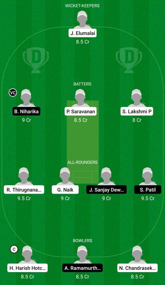 QUN-W vs PRI-W Dream11 Prediction Fantasy Cricket Tips Dream11 Team BYJU's Pondicherry Women's T10 