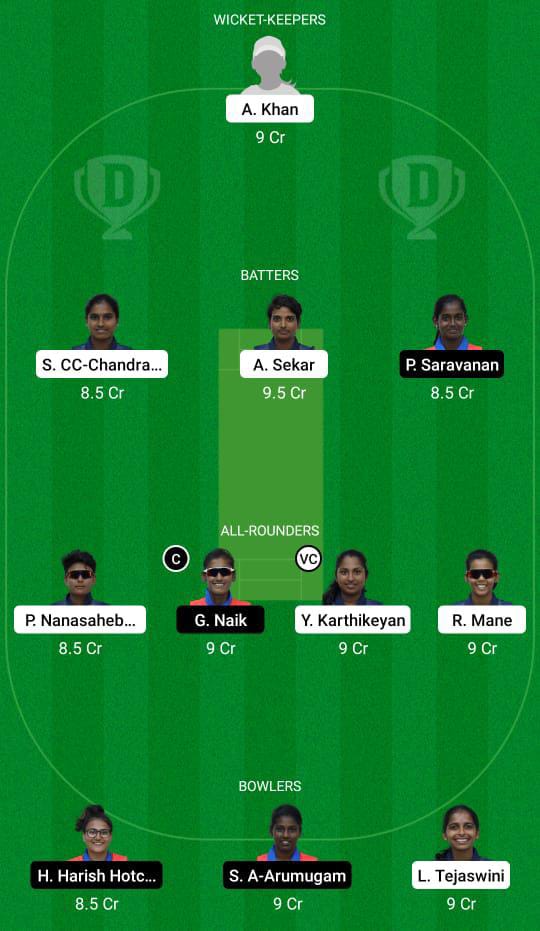 DIA-W vs QUN-W Dream11 Prediction Fantasy Cricket Tips Dream11 Team BYJU's Pondicherry Women's T10 