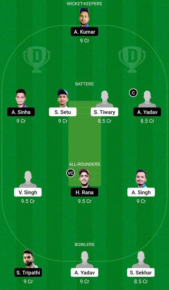 BOK vs RAN Dream11 Prediction Fantasy Cricket Tips Dream11 Team BYJU's Jharkhand T20 