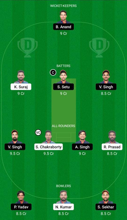 JAM vs BOK Dream11 Prediction Fantasy Cricket Tips Dream11 Team BYJU's Jharkhand T20 