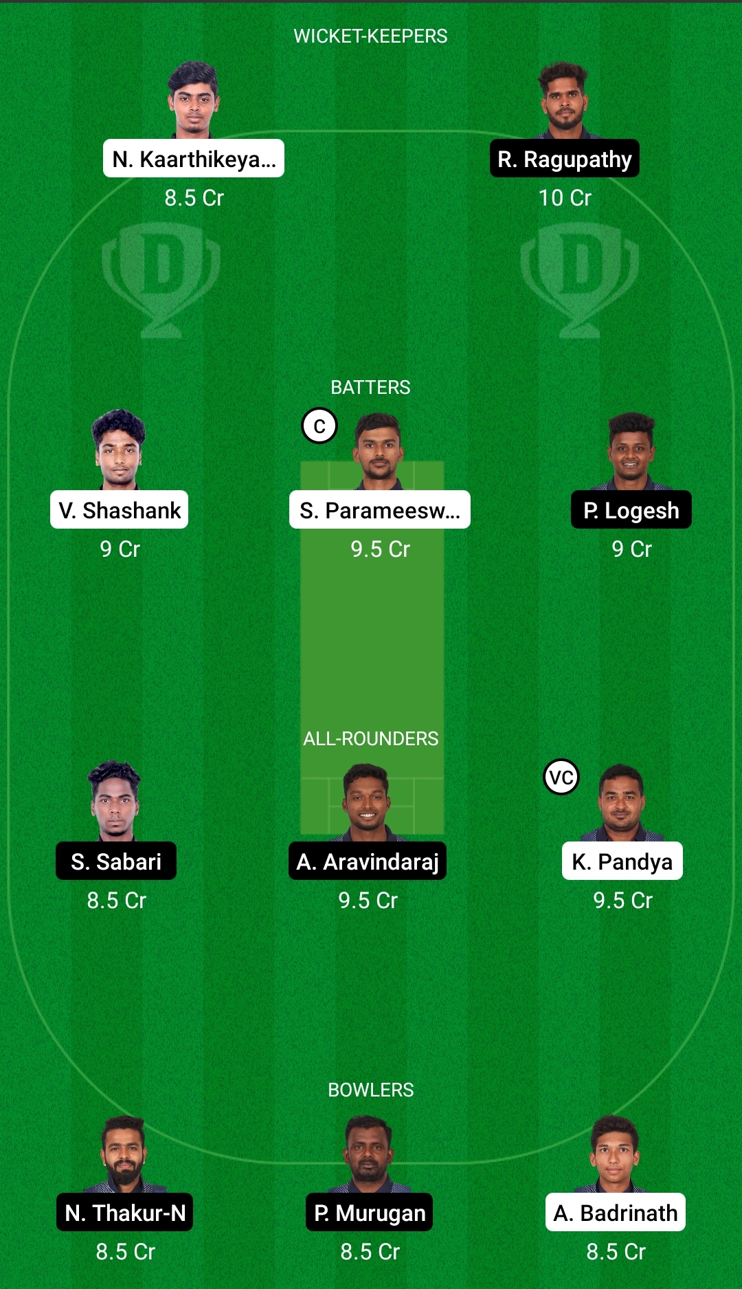 PAT vs ROY Dream11 Prediction Fantasy Cricket Tips Dream11 Team BYJU's Pondicherry T10 