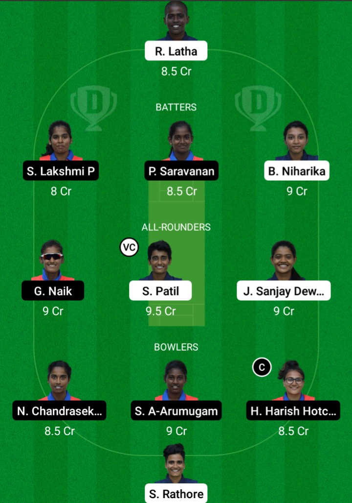 PRI-W vs QUN-W Dream11 Prediction Fantasy Cricket Tips Dream11 Team Byju's Pondicherry T10