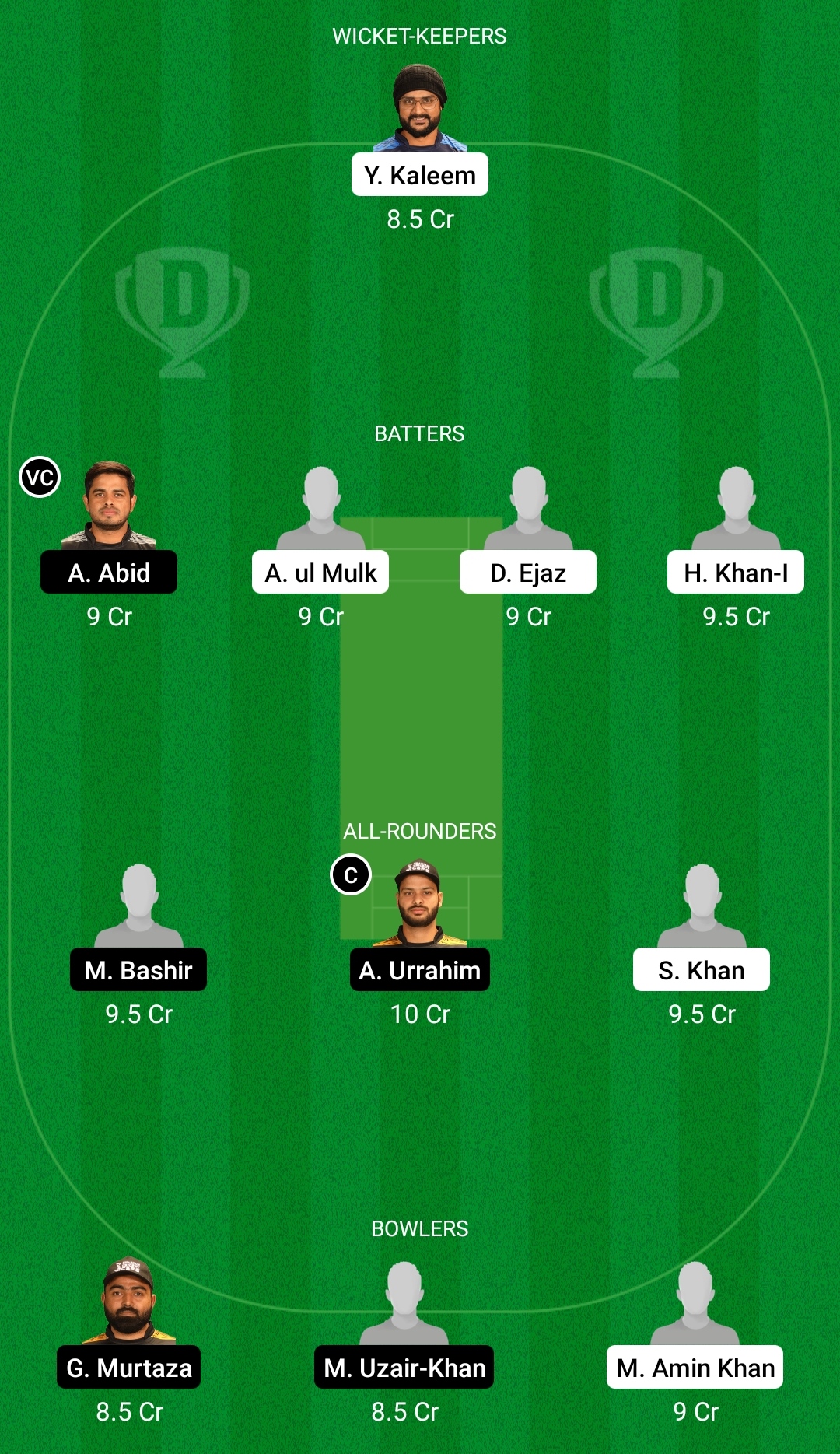 AJM vs ABD Dream11 Prediction Fantasy Cricket Tips Dream11 Team Emirates D20 