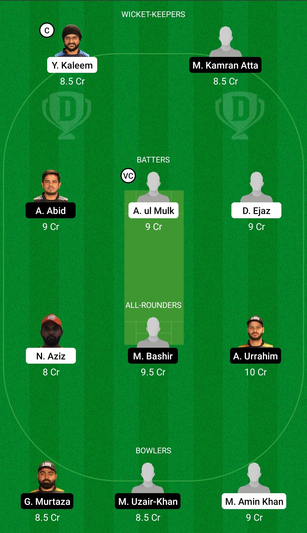 AJM vs ABD Dream11 Prediction Fantasy Cricket Tips Dream11 Team Emirates D20 