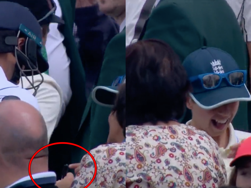 ENG vs NZ: Watch - Joe Root Signs Autograph For A Young Fan In The Stands While Walking Back To Pavilion