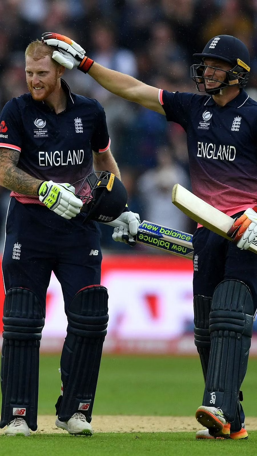 Jos Buttler and BEn Stokes. PC-Getty