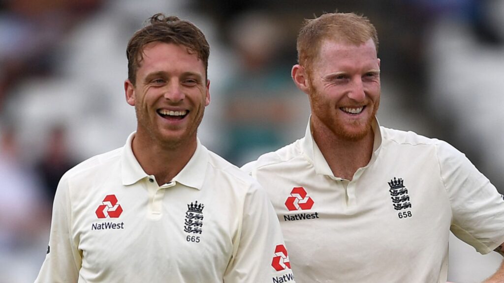 Jos Buttler and BEn Stokes. PC-Sky Sports