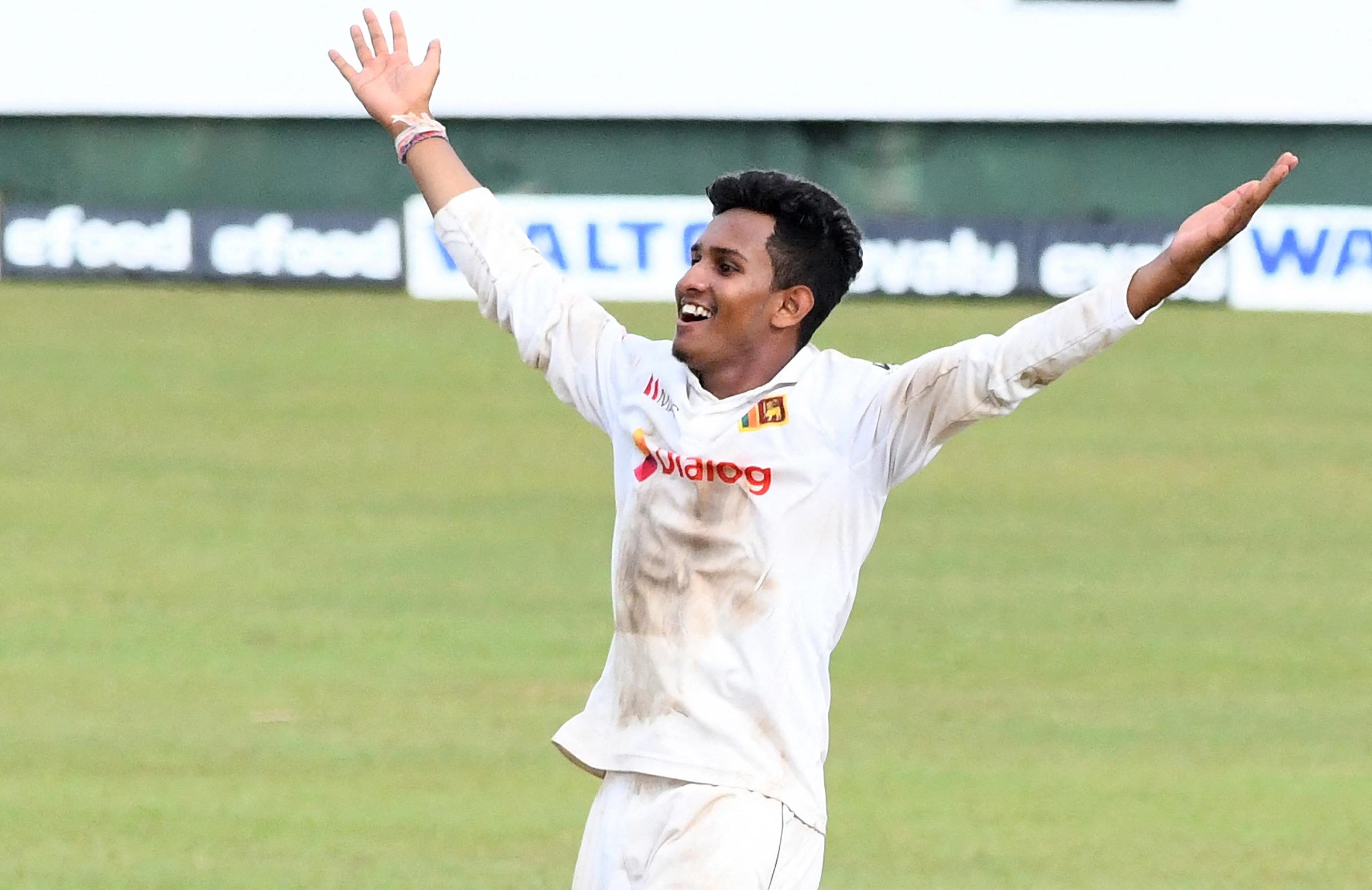 Praveen Jayawickrama of Sri Lanka poses during a portrait session at  News Photo - Getty Images