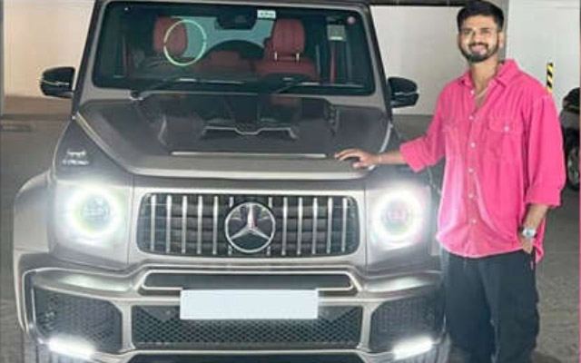 Shreyas Iyer Buys Luxury Mercedes SUV Priced At INR 2.45 Crores