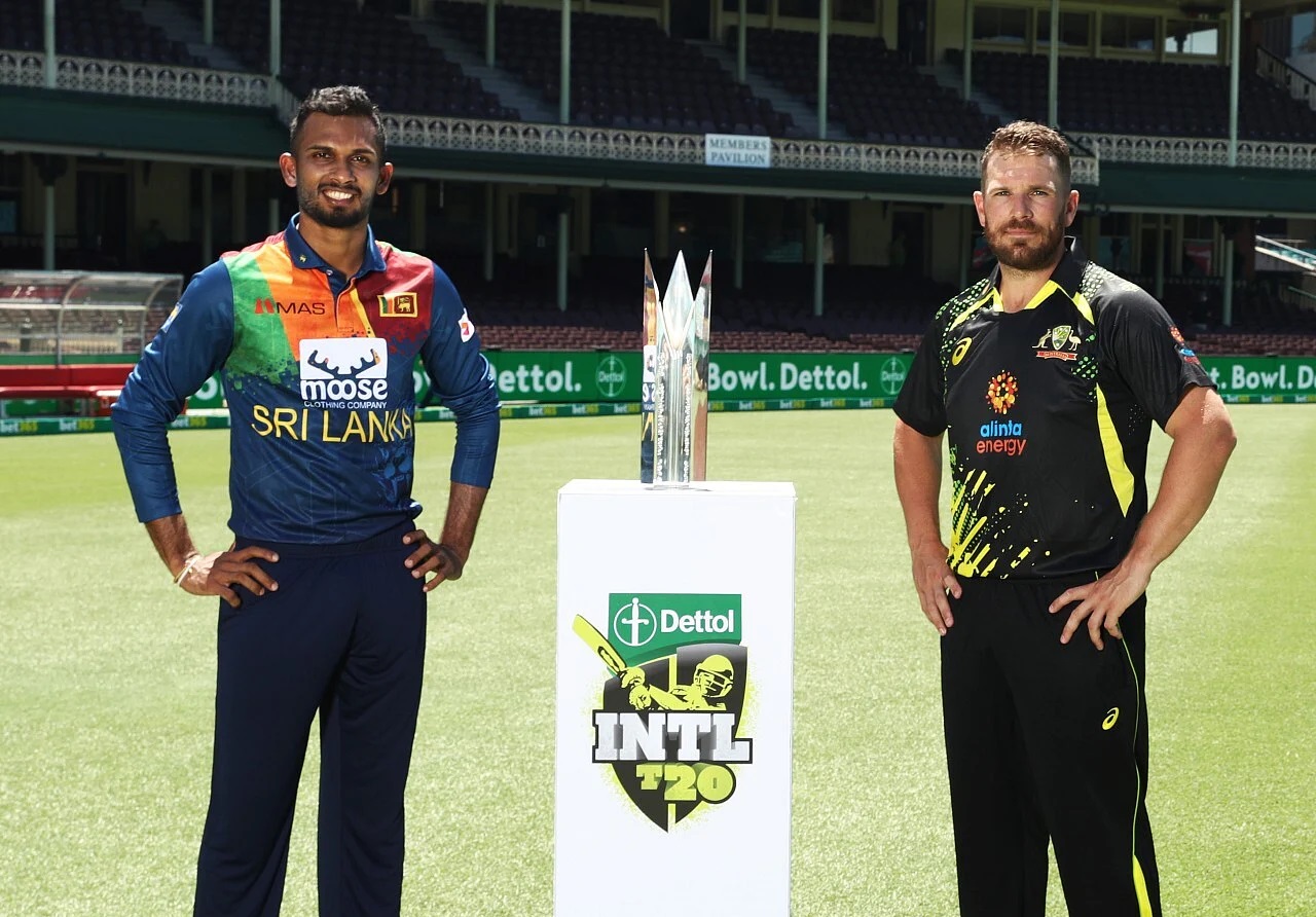 Sri Lanka Gegen Australien, Dasun Shanaka, Aaron Finch, Sl Gegen Aus