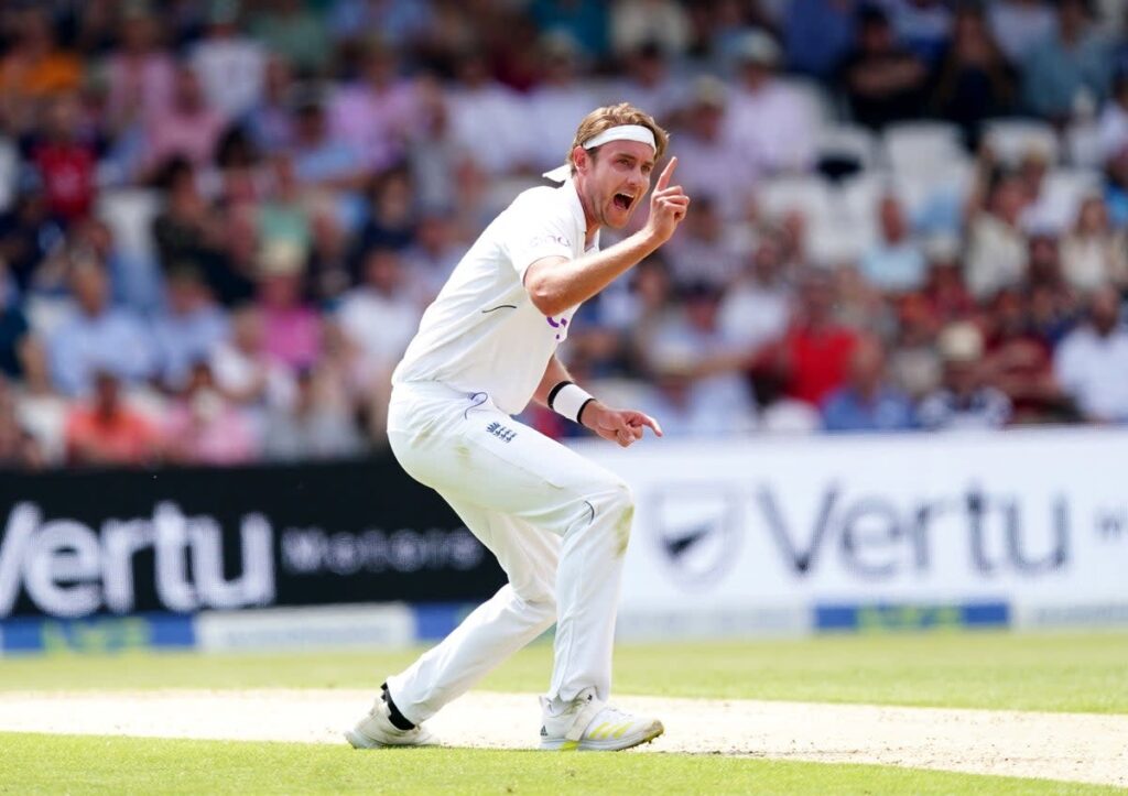Stuart Broad.Photo- Getty