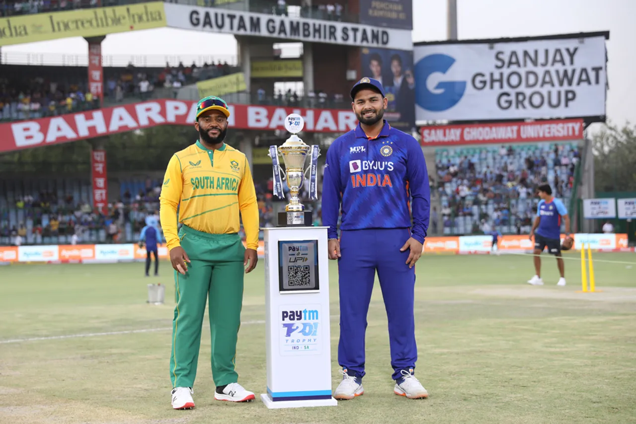 Temba Bavuma and Rishabh Pant