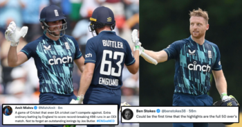 NED vs ENG: Twitter Erupts As Jos Buttler, Liam Livingstone's Fireworks Helps England Set World Record Highest ODI Total Of 498 vs Netherlands