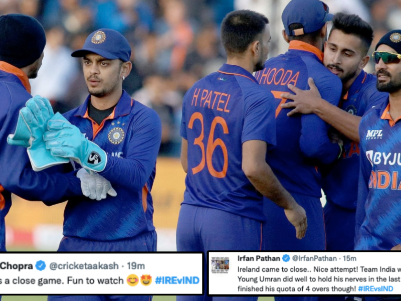 IRE vs IND: Twitter Reacts As India Manage To Stave Off Ireland For A Close 4-Run Win; Wins Series 2-0