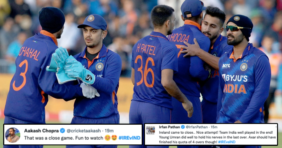 IRE vs IND: Twitter Reacts As India Manage To Stave Off Ireland For A Close 4-Run Win; Wins Series 2-0