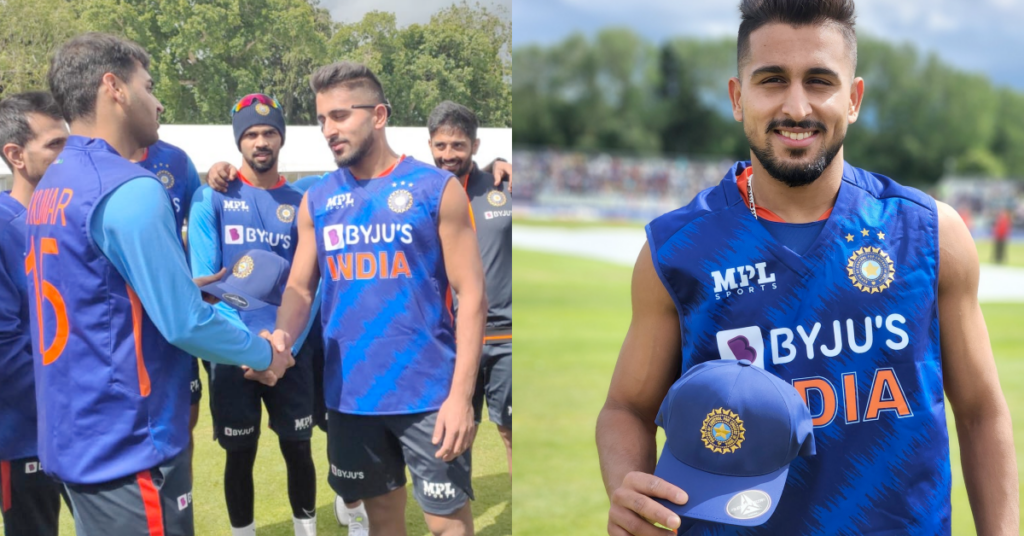 IRE vs IND: Umran Malik Receives Maiden India Cap, Set To Make His India T20I Debut In 1st T20I vs Ireland