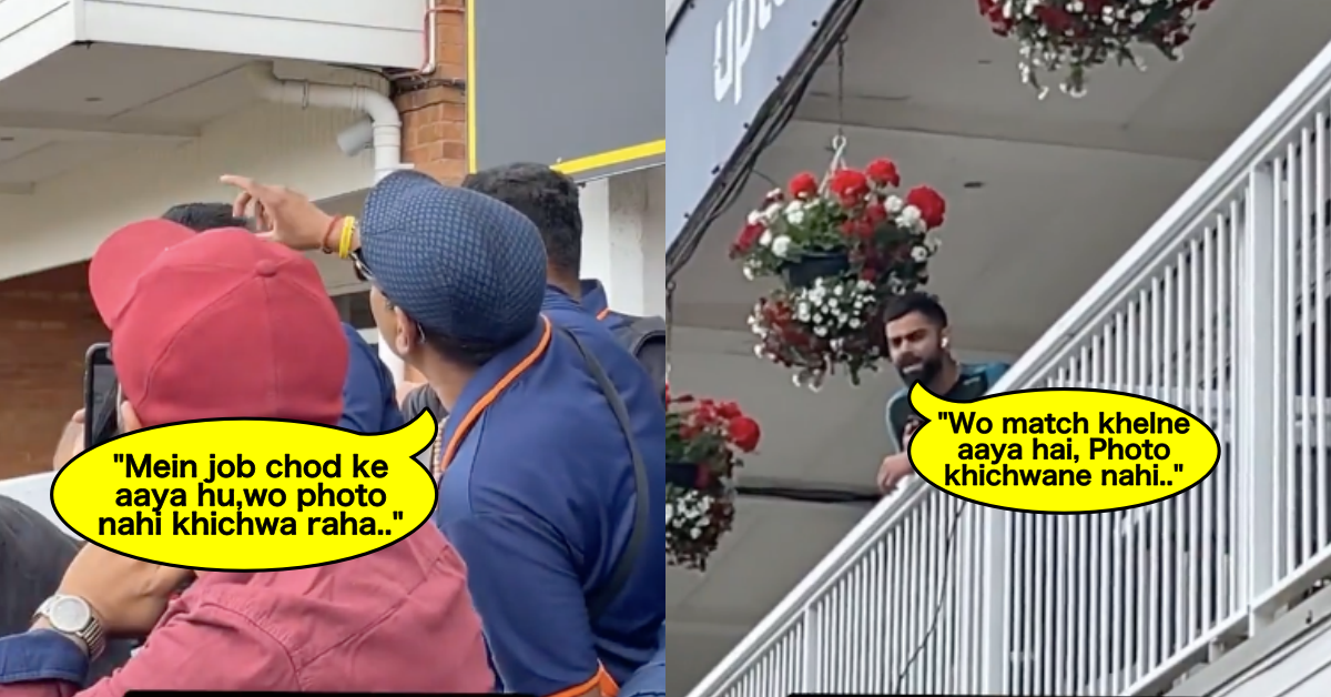 Watch: Furious Virat Kohli Confronts Crowd After A Fan Pesters Kamlesh Nagarkoti For Photo