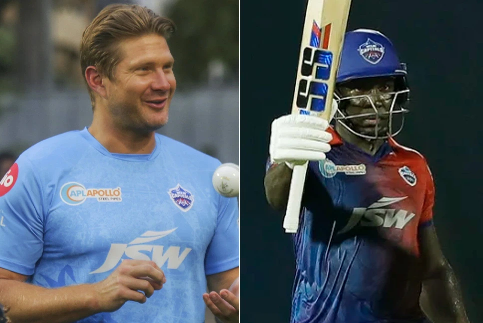 Shane Watson and Rovman Powell