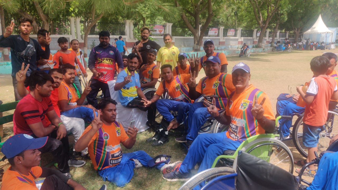 Delhi Challengers Enters the Semifinals of Indian Wheelchair Cricket Premier League Season 3