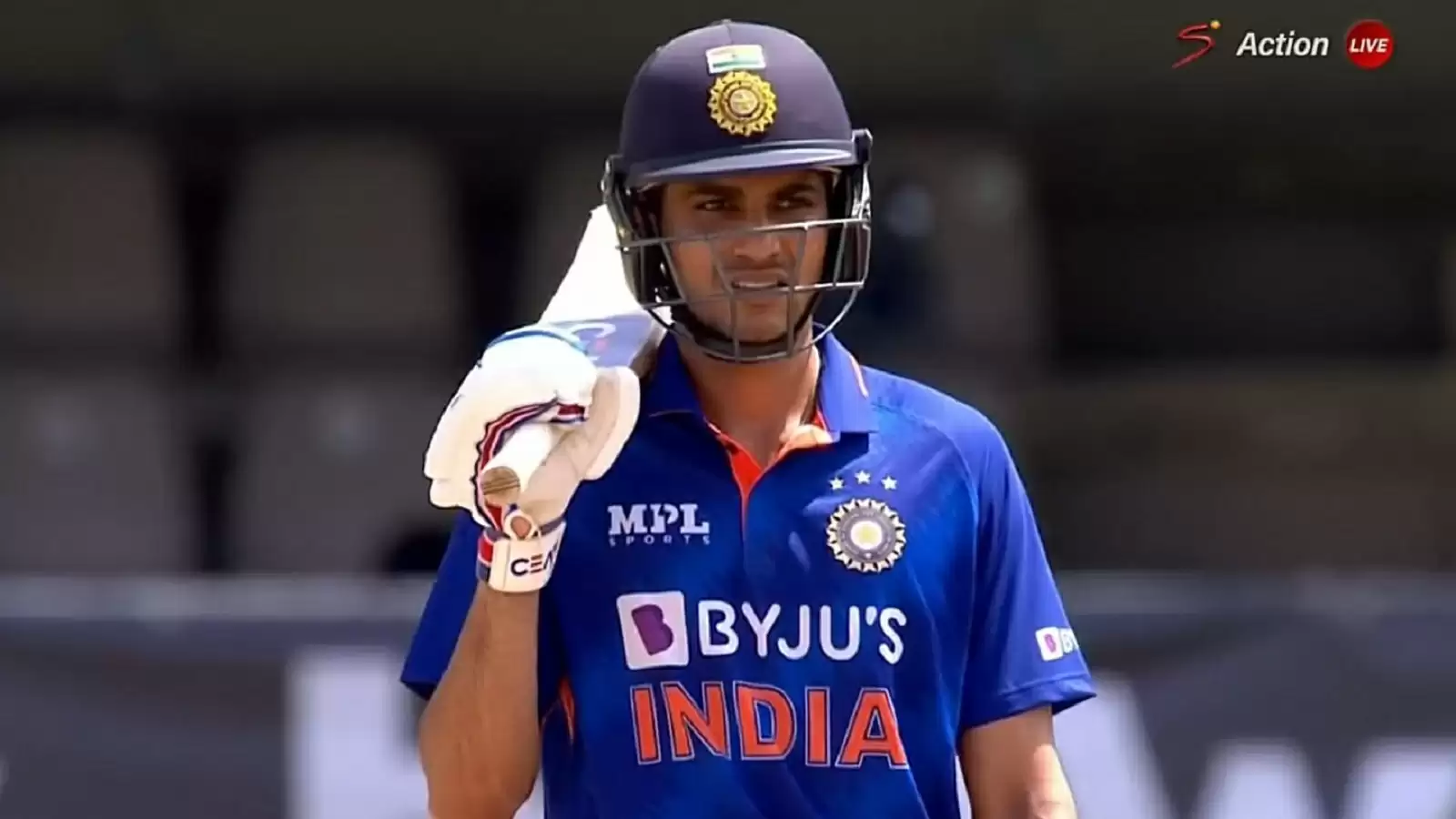 Kolkata  GT batsman Shubman Gill plays a shot during the IPL 2023 match  Gallery