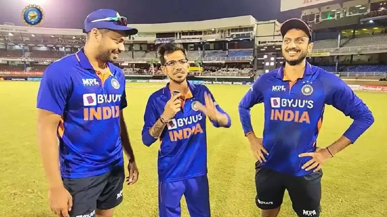 Axar Patel Avesh Khan Yuzvendra Chahal