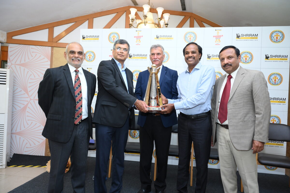 The Shriram Group announced as Title Sponsors for the Maharaja Trophy KSCA T20