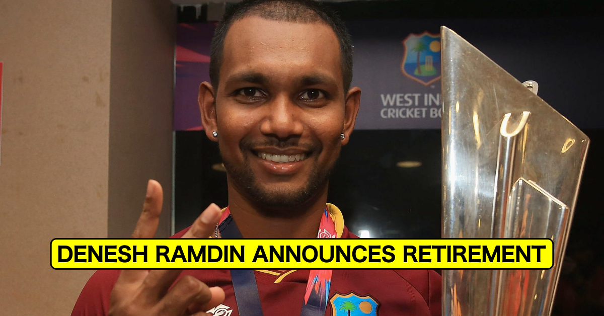 West Indies Keeper Denesh Ramdin Announces Retirement From International Cricket